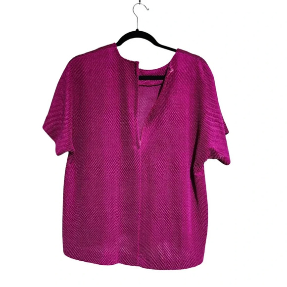 Florentine Purple Woven Wine Jacket & Skirt Suit – Vintage Two‑Piece Set, 12 - Picture 4 of 16